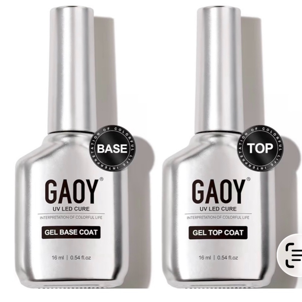 Gel Base and Top Coat Set